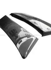Carbonado CFRP Rsh Style Quarter Panel Side Scoops for Ford Mustang 2014-2017                                     - CF8992RSH.QPS - Image 2