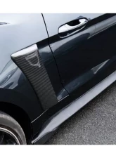 Carbonado CFRP Rsh Style Quarter Panel Side Scoops for Ford Mustang 2014-2017                                     - CF8992RSH.QPS - Image 7