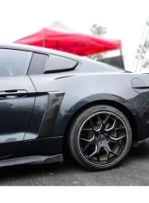 Carbonado CFRP Rsh Style Quarter Panel Side Scoops for Ford Mustang 2014-2017                                     - CF8992RSH.QPS - Image 9