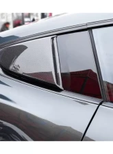 Carbonado CFRP RSH Style Quarter Window Scoops for Ford Mustang 2014-2017                                     - CF8992RSH.QWS - Image 11