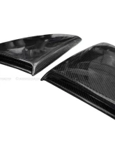 Carbonado CFRP RSH Style Quarter Window Scoops for Ford Mustang 2014-2017                                     - CF8992RSH.QWS - Image 3