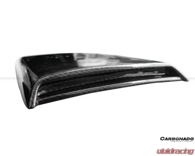 Carbonado CFRP RSH Style Quarter Window Scoops for Ford Mustang 2014-2017 - CF8992RSH.QWS