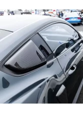 Carbonado CFRP RSH Style Quarter Window Scoops for Ford Mustang 2014-2017                                     - CF8992RSH.QWS - Image 7