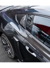 Carbonado CFRP RSH Style Quarter Window Scoops for Ford Mustang 2014-2017                                     - CF8992RSH.QWS - Image 9