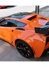 Carbonado CFRP BKSS Style Trunk Chevrolet Corvette C7 | Z06 2013-2019                                     - CF8993BKSS-T - Image 5