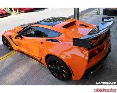 Carbonado CFRP BKSS Style Trunk Chevrolet Corvette C7 | Z06 2013-2019 - CF8993BKSS-T
