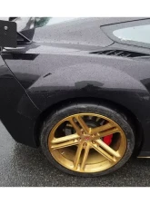 Carbonado CFRP PD Style Wide Body Rear Flares with Side Skirts for Chevrolet Corvette C7 2013-2019                                     - CF8993PD-SS - Image 7