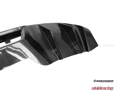 Carbonado CFRP RK Style Rear Lip Chevrolet Corvette C7 Z51 2013-2019 - CF8993RK-RD