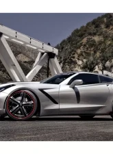 Carbonado CFRP RK Style Side Skirts Chevrolet Corvette C7 Z51 2013-2019                                     - CF8993RK-SS - Image 6