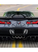 Carbonado CFRP ROX Style Rear Diffuser Chevrolet Corvette C7 2013-2019                                     - CF8993ROX-RD - Image 11