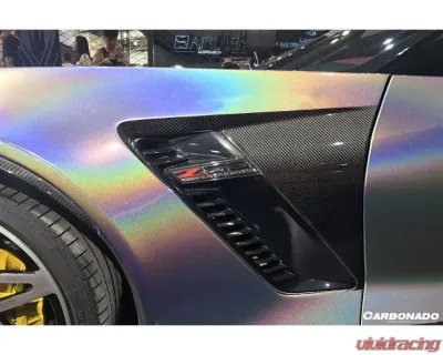 Carbonado CFRP OE Style Front Fender Chevrolet Corvette Z06 | Grand Sport 2013-2017 - CF8994OEZ06-FD
