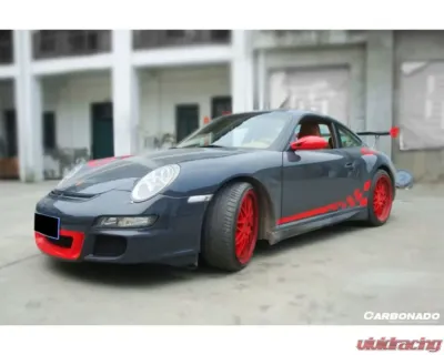 Carbonado CFRP TA Style Side Skirts Porsche 911 997.1 Carrera | S 2005-2008 - CF1700TA