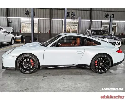 Carbonado CFRP TA Style Side Skirts Porsche 911 997.2 Carrera | S 2009-2012 - CF1702TA
