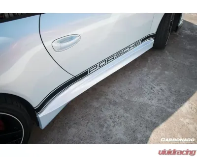 Carbonado CFRP TA Style Side Skirts Porsche 911 997.2 Carrera | S 2009-2012 - CF1702TA