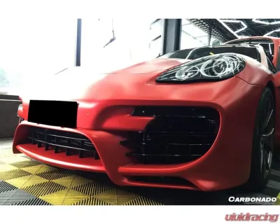 Carbonado Carbonado FRP CAT Style Front Bumper for Porsche Panamera 970.1 2010-2013 - 9312CAT