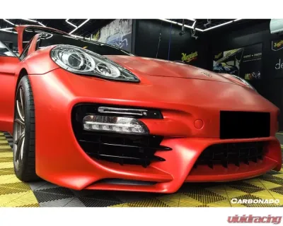 Carbonado Carbonado FRP CAT Style Front Bumper for Porsche Panamera 970.1 2010-2013 - 9312CAT