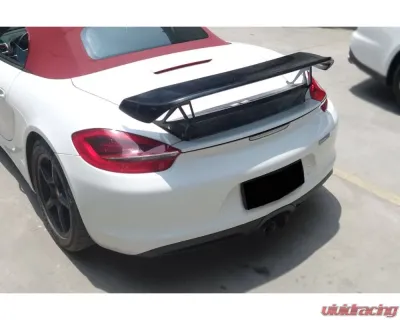 Carbonado Carbonado CFRP TA Style Trunk Spoiler for Porsche 981 Boxster 2012-2016 - CF9316TA.W
