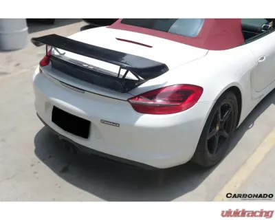 Carbonado Carbonado CFRP TA Style Trunk Spoiler for Porsche 981 Boxster 2012-2016 - CF9316TA.W