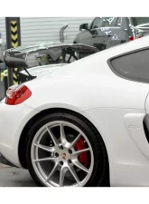 Carbonado Carbonado CFRP TA Style Trunk Spoiler for Porsche 981 Cayman 2012-2016                                     - CF9317TA.W - Image 10
