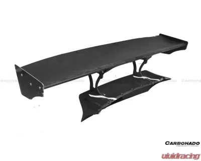 CARBONADO Carbonado CFRP DE Style Trunk Spoiler for Porsche 911 997 Turbo S 2009-2012 - CF9318LB-W