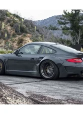 CARBONADO Carbonado CFRP DE Style Trunk Spoiler for Porsche 911 997 Turbo S 2009-2012                                     - CF9318LB-W - Image 6