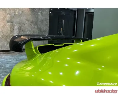 Carbonado CFRP TA Style Trunk Spoiler Porsche 911 991.2 Carrera | S | 4S | GTS 2016-2019 - CF9325TA-W