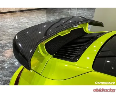 Carbonado CFRP TA Style Trunk Spoiler Porsche 911 991.2 Carrera | S | 4S | GTS 2016-2019 - CF9325TA-W