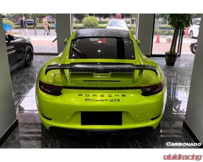 Carbonado CFRP TA Style Trunk Spoiler Porsche 911 991.2 Carrera | S | 4S | GTS 2016-2019 - CF9325TA-W
