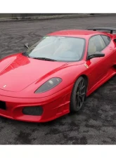 Carbonado Full Body Kit for Ferrari F430 2004-2009 - Carbon Fiber FRP AS Style                                     - 9500ASI FULL KIT - Image 5