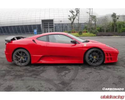 Carbonado Full Body Kit for Ferrari F430 2004-2009 - Carbon Fiber FRP AS Style - 9500ASI FULL KIT