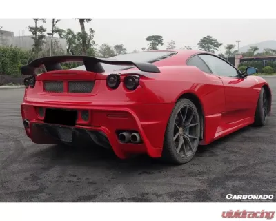 Carbonado FRP AS Style Rear Bumper Ferrari F430 2004-2009 - 9500ASI.RB