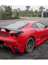 Carbonado FRP AS Style Rear Bumper Ferrari F430 2004-2009                                     - 9500ASI.RB - Image 4