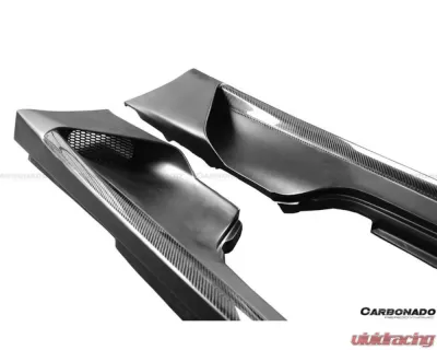 Carbonado Carbonado FRP AS Style Side Skirts for Ferrari F430 2004-2009 - 9500ASI.SS