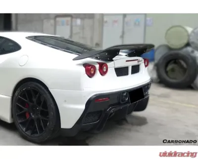 Carbonado Carbonado FRP AS Style Trunk Spoiler for Ferrari F430 2004-2009 - 9500ASI.W