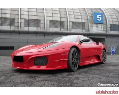Carbonado Carbonado FRP AS Style Side Skirts for Ferrari F430 2004-2009 - 9500ASI.SS