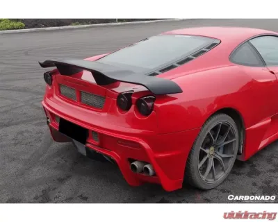 Carbonado Carbonado CFRP VLS Style Trunk Spoiler for Ferrari F430 2004-2009 - CF9500VLS.W