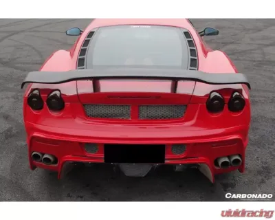 Carbonado Carbonado CFRP VLS Style Trunk Spoiler for Ferrari F430 2004-2009 - CF9500VLS.W