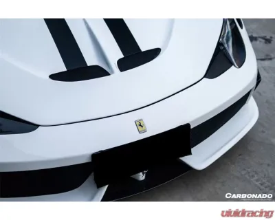 Carbonado Carbonado FRP SP Style Front Bumper for Ferrari 458 Coupe/Spyder 2010-2015 - 9501DMC.FB