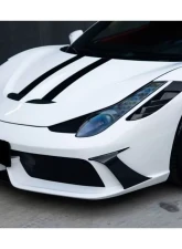 Carbonado Carbonado FRP SP Style Front Bumper for Ferrari 458 Coupe/Spyder 2010-2015                                     - 9501DMC.FB - Image 12