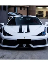 Carbonado Carbonado FRP SP Style Front Bumper for Ferrari 458 Coupe/Spyder 2010-2015                                     - 9501DMC.FB - Image 13