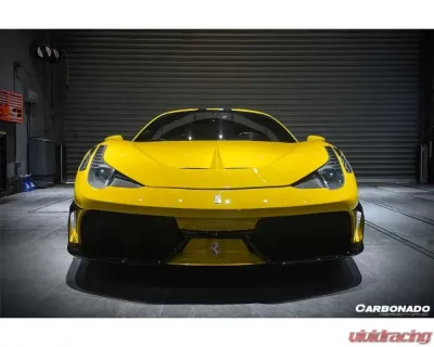 Carbonado Carbonado FRP SP Style Front Bumper for Ferrari 458 Coupe/Spyder 2010-2015 - 9501DMC.FB