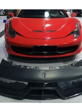 Carbonado Carbonado FRP SP Style Front Bumper for Ferrari 458 Coupe/Spyder 2010-2015                                     - 9501DMC.FB - Image 3