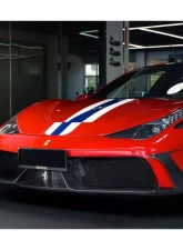 Carbonado Carbonado FRP SP Style Front Bumper for Ferrari 458 Coupe/Spyder 2010-2015                                     - 9501DMC.FB - Image 5