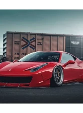 Carbonado Carbonado FRP DE Style Front Bumper with Lip for Ferrari 458 2010-2015                                     - 9501LB-FB - Image 13