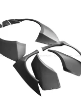 Carbonado Carbonado FRP DE Style Wide Fender for Ferrari 458 Coupe/Spyder 2010-2015                                     - 9501LB-FF - Image 12