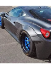 Carbonado Carbonado FRP DE Style Wide Fender for Ferrari 458 Coupe/Spyder 2010-2015                                     - 9501LB-FF - Image 3