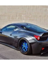 Carbonado Carbonado FRP DE Style Wide Fender for Ferrari 458 Coupe/Spyder 2010-2015                                     - 9501LB-FF - Image 4
