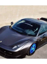 Carbonado Carbonado FRP DE Style Wide Fender for Ferrari 458 Coupe/Spyder 2010-2015                                     - 9501LB-FF - Image 5