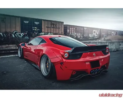 Carbonado Carbonado FRP DE Style Wide Fender for Ferrari 458 Coupe/Spyder 2010-2015 - 9501LB-FF