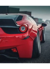 Carbonado CFRP DE Style Rear Diffuser Ferrari 458 Coupe | Spyder 2010-2015                                     - CF9501LB-RD - Image 3